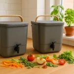Composting Bokashi Bins