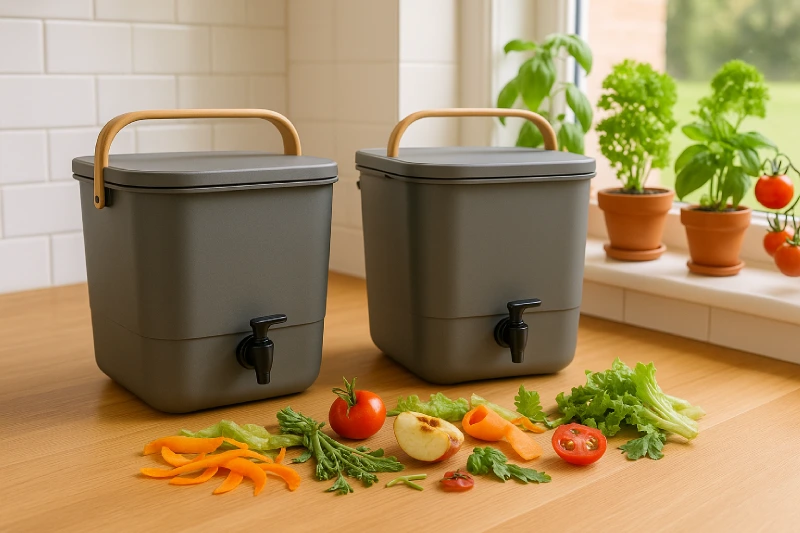 Composting Bokashi Bins